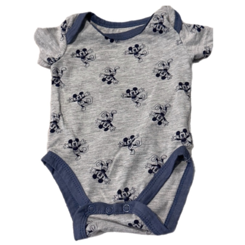 ☀️Disney Baby Gray and Blue Onesie